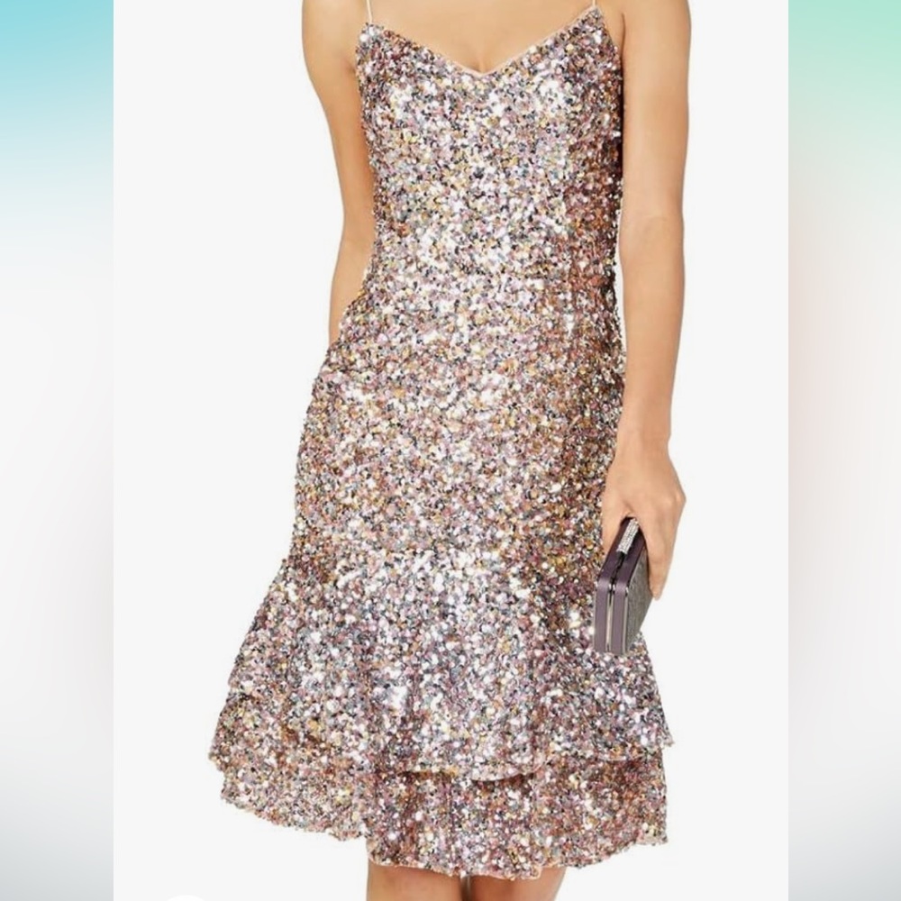 Adrianna Papell Midi Dress